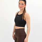 ES16 Performance Tights Dark brown with side pockets