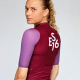 ES16 Cycling Jersey lightweight Supreme - Dark Purple