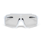 ES16 Enzo cycling glasses. White with photochromic lens + 2 extra lenses