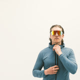 ES16 Enzo glasses. clear frame. With 3 lenses