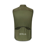 ES16 Open Back wind vest - green
