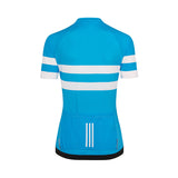 ES16 Cycling Jersey Elite Stripes - Light Blue Stripes. Women