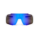ES16 Enzo glasses. White with blue lens. + 2 extra lenses