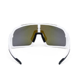 ES16 Enzo glasses. White with blue lens. + 2 extra lenses