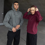 ES16 Casual Hoodie Burgundy