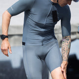 ES16 Fietsshirt Supreme. Grey blue
