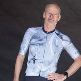 ES16 Razor wielershirt - Poly Wine red
