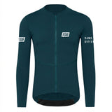ES16 Thermal Fleece Cykeltrøje. Classic Blue