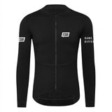 ES16 Thermal Fleece Cykeltrøje. Black