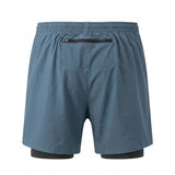 ES16 Performance Shorts, med innershorts. Petrolium