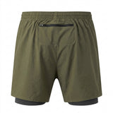 ES16 Performance-Shorts mit Innenhose. Black