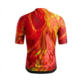 ES16 Razor fietsshirt - Marble Orange