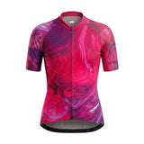 ES16 Razor wielershirt - Marmerroze