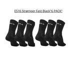 ES16 Socks Fast Black "3 PACK"