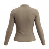 ES16 Zip Long Sleeve - Soft Element Chestnut Brown