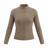 ES16 Zip Long Sleeve - Soft Element Chestnut Brown