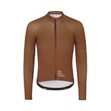 ES16 Long Sleeve Cycling Jersey Pro Temps. Brown