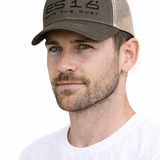 ES16 Cap Olive + beige mesh