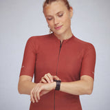 ES16 Cycling Jersey Supreme. Rust