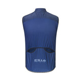 ES16 Open Back vindvest - blue