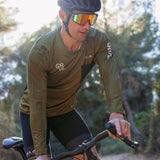 ES16 Lifestyle GRVL LS jersey. Olive