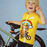 ES16 Kinder-Radtrikot - Tiger