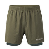 ES16 Performance-Shorts mit Innenhose. Black