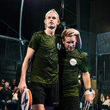 ES16 Performance Shorts with inner shorts. Black