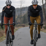 ES16 Winter Cycling Tights Supreme unisex - with pad. Gobi