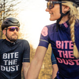 ES16 Elite Wielertrui "Bite The Dust" Paars. Vrouwen