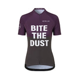 ES16 Maillot de cyclisme Elite Stripes - "Bite The Dust" Violet noir. Femmes