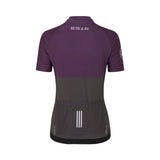 ES16 Cyklistický dres Elite Stripes - "Bite The Dust" Purple black. Ženy