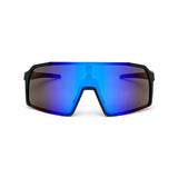 Gafas de ciclismo ES16 Enzo. Negro con lente plateada.