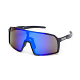 Gafas de ciclismo ES16 Enzo. Negro con lente plateada.