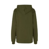 ES16 Mode-Hoodie. Armee. 100 % Bio-Baumwolle