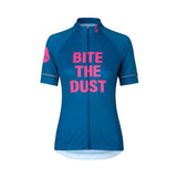 ES16 Maglia ciclismo donna Elite "Bite The Dust" blu