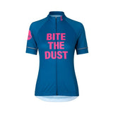 ES16 Cyklistický dres Women Elite "Bite The Dust" modrý