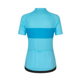 ES16 Fahrradtrikot Elite Spinn Stripe Cold Blue. Frauen